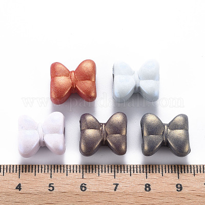 Спрей окрашены акриловыми Европейский бисером MACR-S373-44J-1