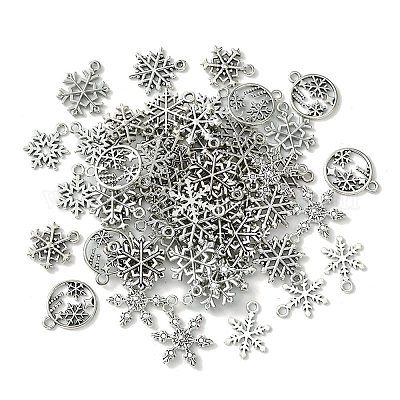 60шт 10 стиля подвески из сплава в тибетском стиле FIND-FS0002-21-1