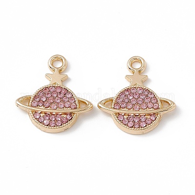 Подвески из сплава и страза ALRI-K049-09D-1