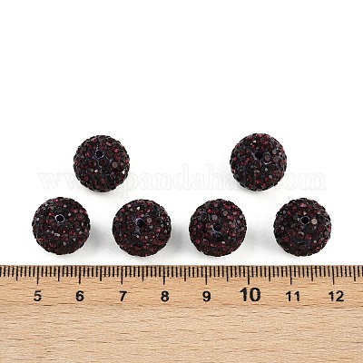 Оценка горный хрусталь проложить диско шар бусы RB-Q104-1-1