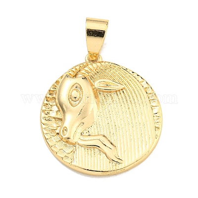 Pendentifs en laiton&nbsp;KK-K354-05G-11-1