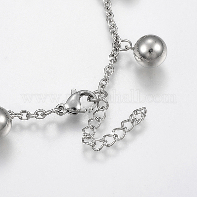 Браслеты из нержавеющей стали 304 AJEW-G016-01-1