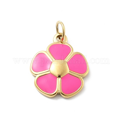 Подвески из нержавеющей стали 304 с эмалью STAS-L283-39G-1