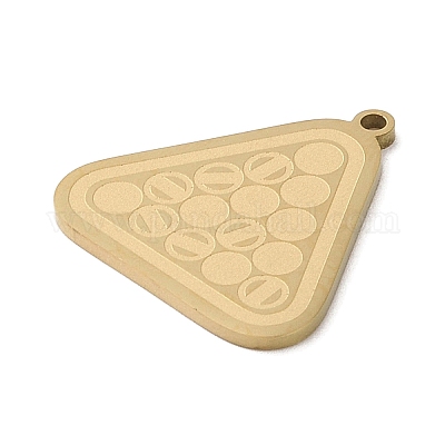 201 pendentifs en acier inoxydable&nbsp;STAS-C095-04G-1