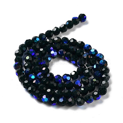 Непрозрачное стекло бисер нитей EGLA-A035-P6mm-L23-1