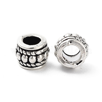 Сплавочные овальные бусины тибетского стиля  FIND-Q094-37AS-1