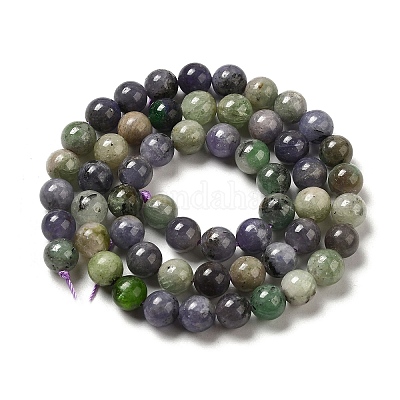 Натуральный танзанит бисер пряди G-Z044-A01-02-1