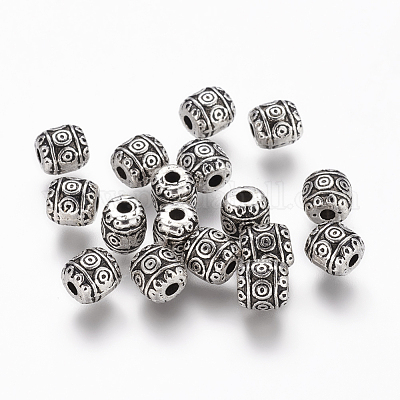 Сплавочные овальные бусины тибетского стиля  LF0888Y-NF-1