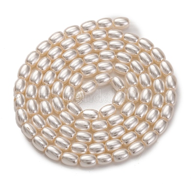 Выпечка из окрашенного перламутрового стекла жемчужные бусинки PEAR-H019-01B-01-1