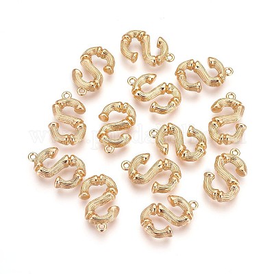 Латунные подвески KK-F782-08G-S-NF-1