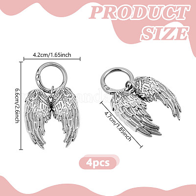 4 шт. подвески для обуви из сплава FIND-DR0001-91-1