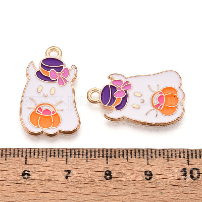 Подвески из эмалевого сплава легкого золота ENAM-T018-04-1