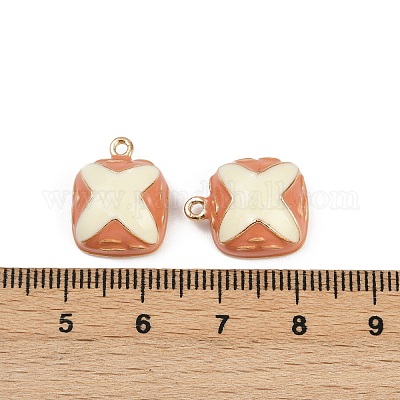 Подвески из латунного сплава KK-R226-17G-08-1