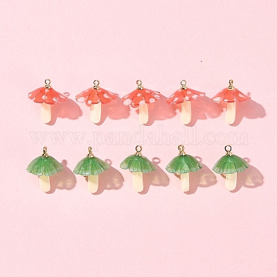 10шт 2 цвета пластиковые подвески KY-FS0001-32-1