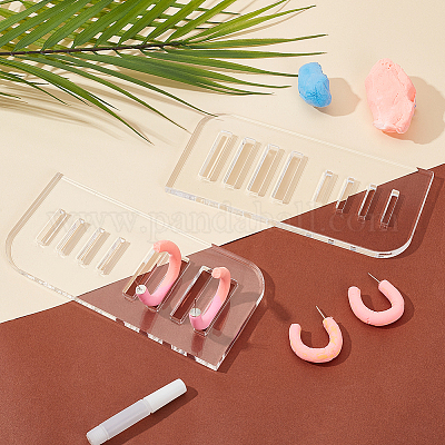 Инструмент из прозрачной акриловой глины TACR-WH0001-82-1