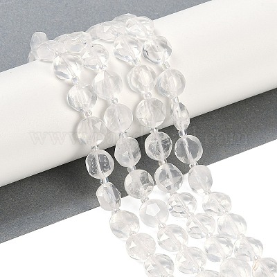 Природных кристаллов кварца бисер нитей G-C116-A51-01-1