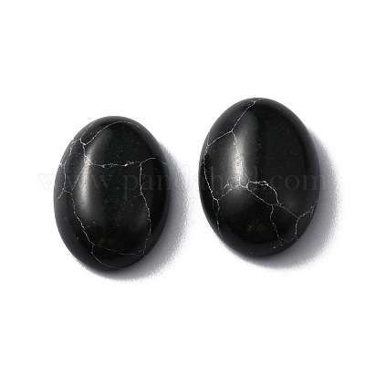 Синтетические бирюзовые кабошоны G-WH0018-041C-1