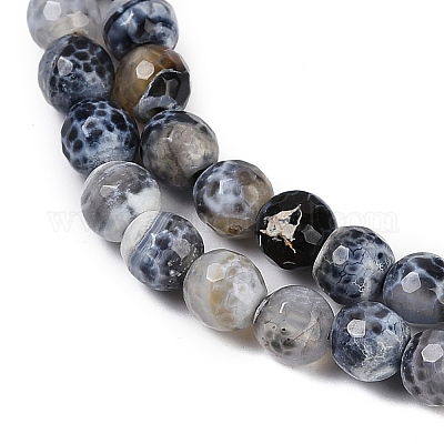 Природные пожары треск агат бисер нитей G-C082-A01-39-1