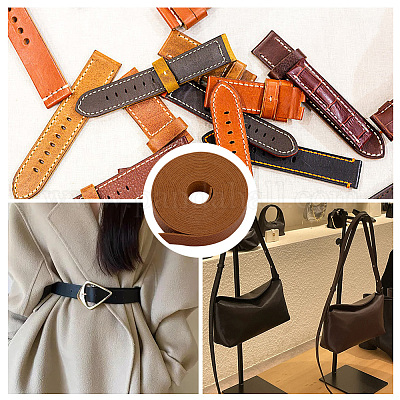 Плоский шнур из искусственной кожи OCOR-WH0086-69B-04-1