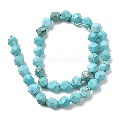 Бусины из натурального магнезита&nbsp;G-P598-B01-03-1