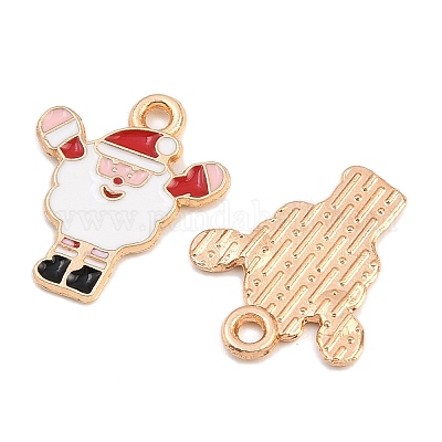 Новогодняя тема сплава эмали подвески FIND-I065-02I-KCG-1