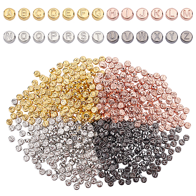 800шт 4 цвета пластиковые бусины ccb&nbsp;CCB-AR0001-01-1