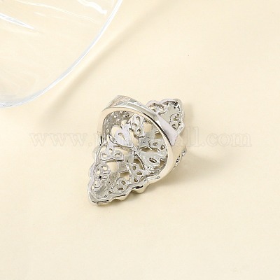 Кольца из сплава и страз FS-WG284EB-05-1