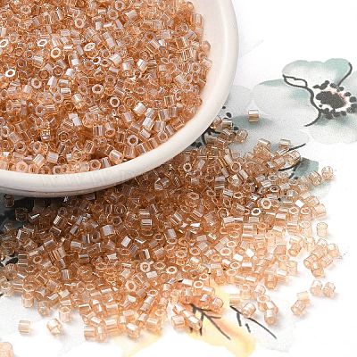Прозрачные цвета блеск стеклянный бисер SEED-S042-20B-01-1