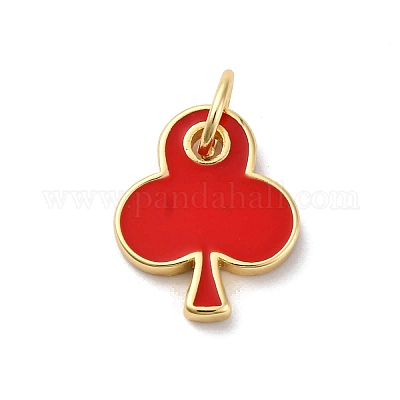 Латунь эмаль подвески KK-Q098-25G-B01-1