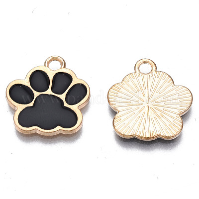 Подвески из эмали и сплава ENAM-T016-22LG-C-RS-1