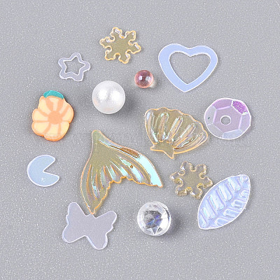 Кабошоны из полимерной глины ручной работы CLAY-N013-29E-1