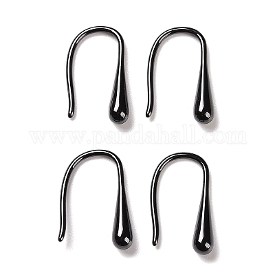 Гипоаллергенные серьги с подвесками из биокерамики и циркония EJEW-Z023-05-1