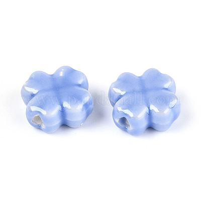 Фарфоровые бусины ручной работы PORC-Z001-01N-01-1