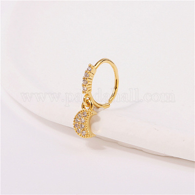 Латунные микропаве прозрачные кубические цирконии подвески кольца для носа FS-WG904D6-08-1