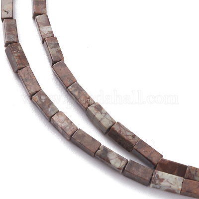 Натуральный красный снежинка обсидиан бисер прядь G-C301-01-1