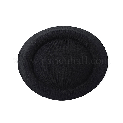 Полиэфирная овальная таблетка стюардесса шляпа чародей основа для шляпы AJEW-WH0342-61D-1