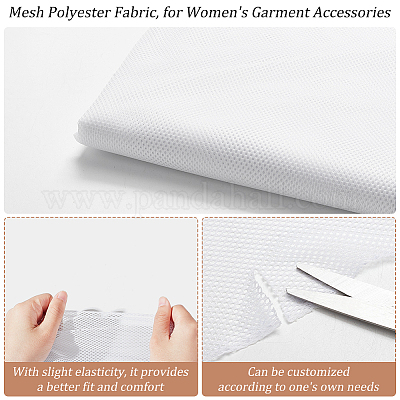 Сетчатая ткань из полиэстера DIY-WH0504-47B-1