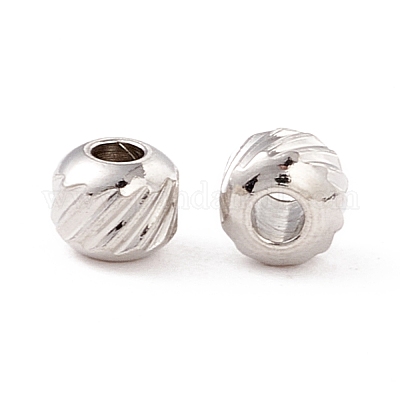 Бусины из нержавеющей стали 201 STAS-A057-04B-P-1