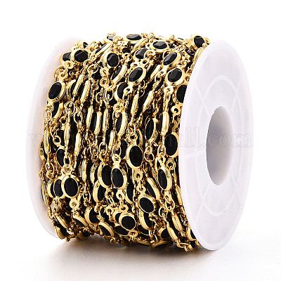 Латунные овальные звенья цепи CHC-N023-04D-G-1