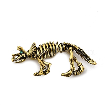 Броши из сплава со стразами для одежды JEWB-F042-11AG-1