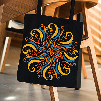 Wholesale FINGERINSPIRE Mandala Floral Stencil 11.8x11.8inch