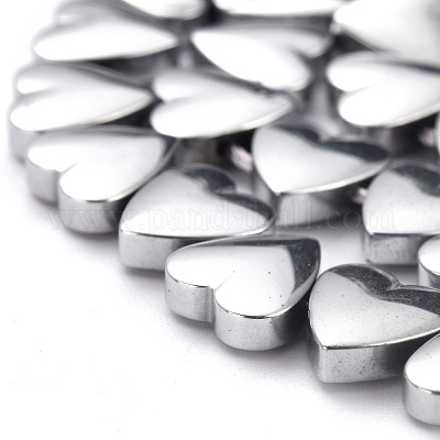 Немагнитные синтетический гематит бисер пряди G-B014-10B-03-1