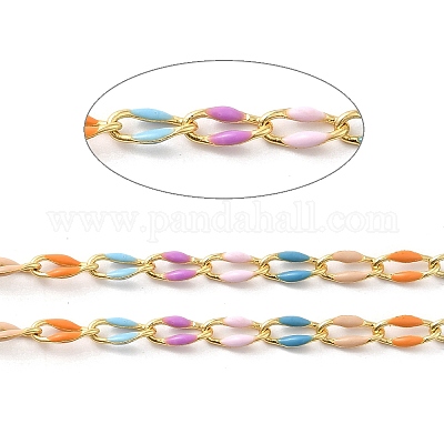 Латунные эмалированные цепочки для бордюров CHC-C003-13G-12-1