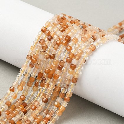 シャンパンゴールドルチルクォーツマニフェステーションダウ カット