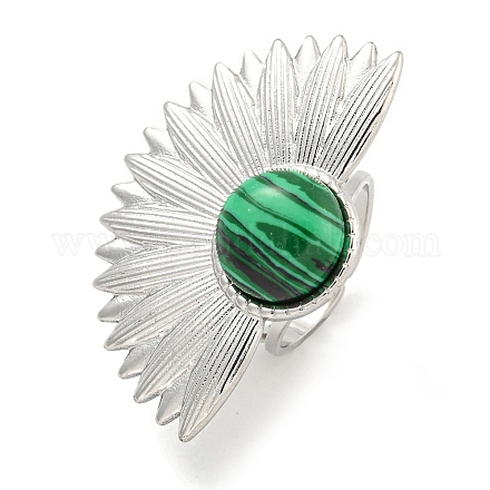 Кольца-манжеты из синтетического малахита из нержавеющей стали 304 G-Z056-07P-05-1