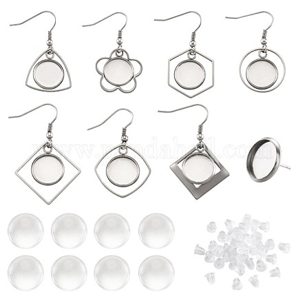 Kits de bijoux de boucles d'oreilles pendantes bricolage DIY-TA0001-87-1