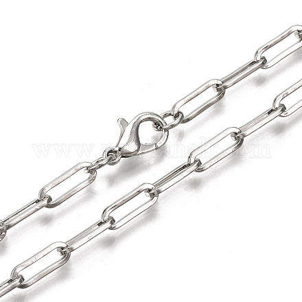 Brass Paperclip Chains MAK-S072-14A-P-1