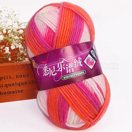 毛糸  織り用  編み物とかぎ針編み  カラフル  2.5mm PW-WG24634-08-1