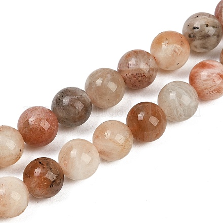 Природного кварца нитей бисера G-P488-04B-1