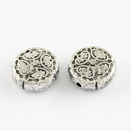 Hollow Antique Acrylic Beads PACR-S206-30AS-1